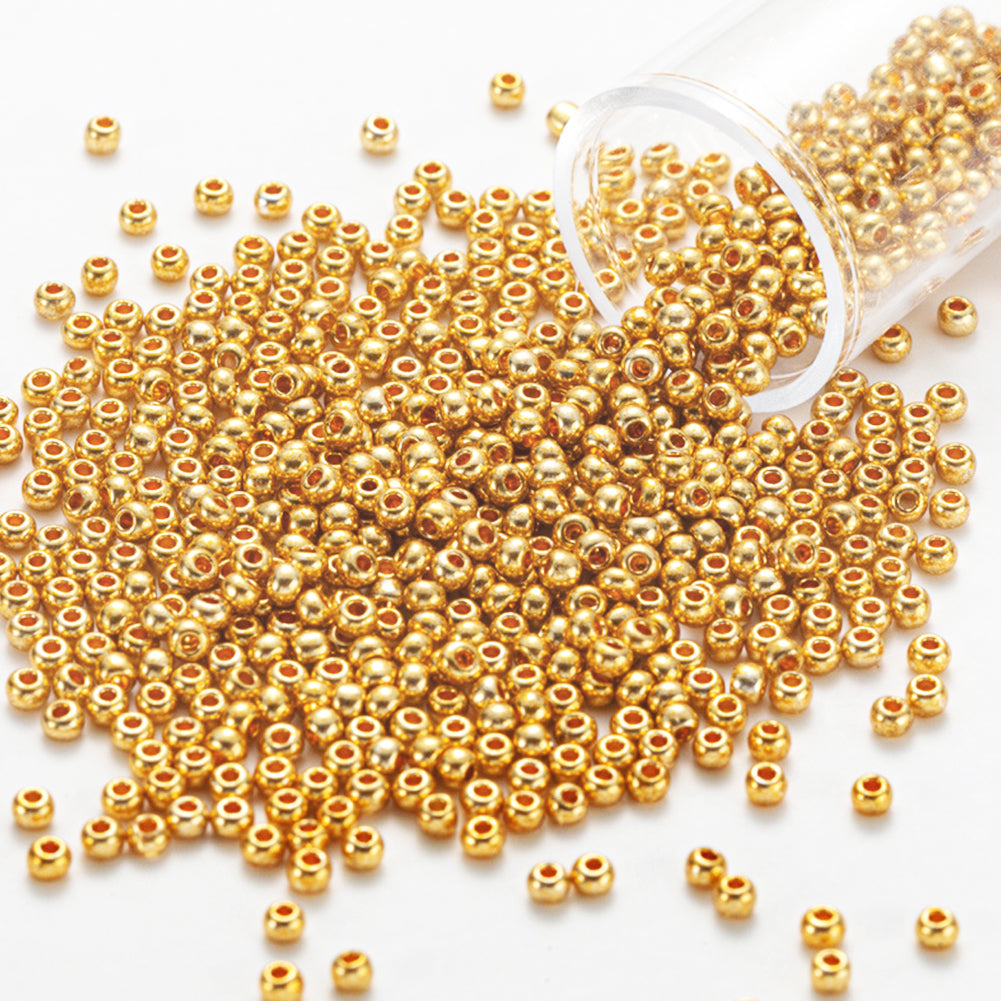 Cross Stitch Beads Needlework Mini Glass Beads for  Adults Beginners (2.0MM)