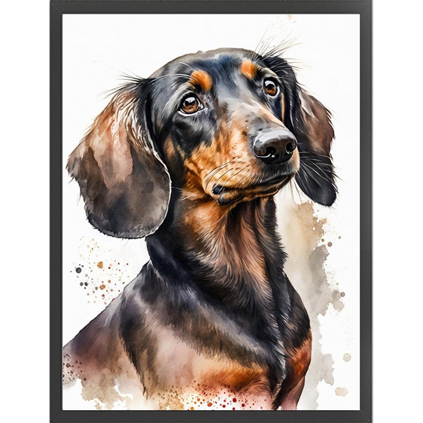 Bernese Mountain Dog - Full 11CT Stamped Cross Stitch 40x53CM - Diy