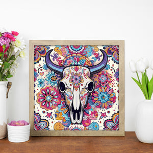 Indian Tribal Decorations 30*30CM(Canvas) Partial Special Shaped Drill Diamond Painting