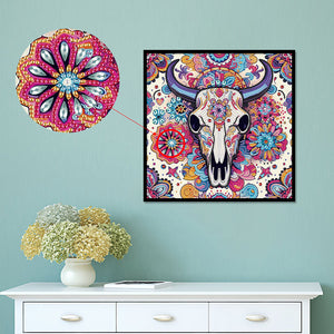Indian Tribal Decorations 30*30CM(Canvas) Partial Special Shaped Drill Diamond Painting