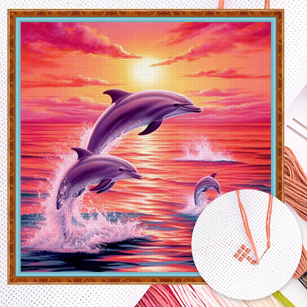 Labrador-Dog - Full 11CT Counted Cross Stitch 40x40CM - Yishu