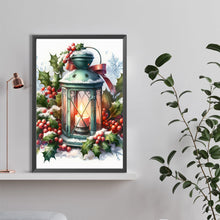 Load image into Gallery viewer, Winter Christmas Lanterns 40*60CM(Canvas) Full Round Drill Diamond Painting
