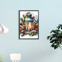 Load image into Gallery viewer, Winter Christmas Lanterns 40*60CM(Canvas) Full Round Drill Diamond Painting
