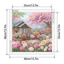 Load image into Gallery viewer, Village And Landscape 40*40CM(Canvas) Partial Special Shaped Drill Diamond Painting
