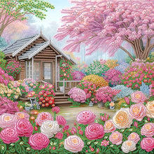 Load image into Gallery viewer, Village And Landscape 40*40CM(Canvas) Partial Special Shaped Drill Diamond Painting
