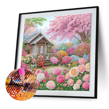 Load image into Gallery viewer, Village And Landscape 40*40CM(Canvas) Partial Special Shaped Drill Diamond Painting
