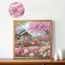 Load image into Gallery viewer, Village And Landscape 40*40CM(Canvas) Partial Special Shaped Drill Diamond Painting
