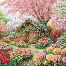Load image into Gallery viewer, Village And Landscape 40*40CM(Canvas) Partial Special Shaped Drill Diamond Painting
