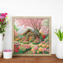 Load image into Gallery viewer, Village And Landscape 40*40CM(Canvas) Partial Special Shaped Drill Diamond Painting
