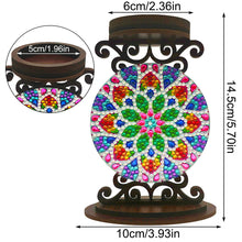 Load image into Gallery viewer, DIY Mandala Diamond Painting Candlestick Holder Kit for Home Decor Gift

