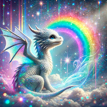 Load image into Gallery viewer, Rainbow Dragons 40*40CM(Picture) Full Round Drill Diamond Painting
