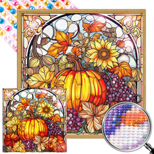 Load image into Gallery viewer, Autumn Pumpkin 40*40CM(Picture) Full Round Drill Diamond Painting
