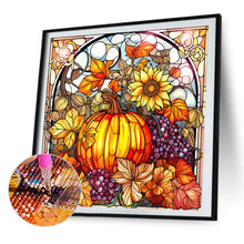 Load image into Gallery viewer, Autumn Pumpkin 40*40CM(Picture) Full Round Drill Diamond Painting
