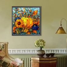 Load image into Gallery viewer, Sunflowers And Pumpkins 40*40CM(Picture) Full Round Drill Diamond Painting
