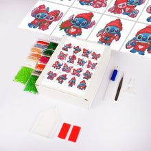 Load image into Gallery viewer, 16PCS Stitch 15*15CM(Canvas) Full Round Drill Diamond Painting
