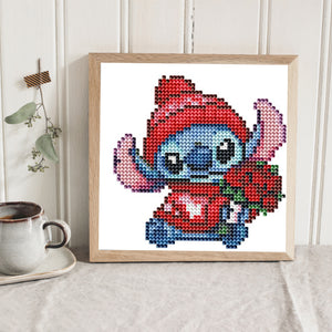 16PCS Stitch 15*15CM(Canvas) Full Round Drill Diamond Painting