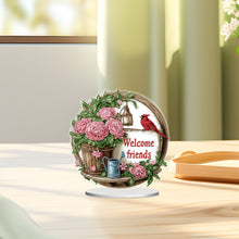 Load image into Gallery viewer, 2D Flat DIY Garden Plant Desktop Diamond Art Kits Bedroom Table Decoration
