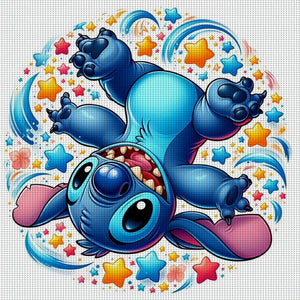 Yishu - Stitch - 40*40CM 11CT 3 Stamped Cross Stitch