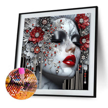 Load image into Gallery viewer, Elegant Lady 40*40CM(Canvas) Partial Special Shaped Drill Diamond Painting
