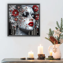 Load image into Gallery viewer, Elegant Lady 40*40CM(Canvas) Partial Special Shaped Drill Diamond Painting
