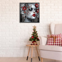 Load image into Gallery viewer, Elegant Lady 40*40CM(Canvas) Partial Special Shaped Drill Diamond Painting
