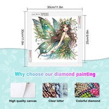 Load image into Gallery viewer, Elf Fairy 30*30CM Special Shaped Drill Diamond Painting Drill Diamond Painting
