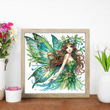 Load image into Gallery viewer, Elf Fairy 30*30CM Special Shaped Drill Diamond Painting Drill Diamond Painting
