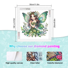 Load image into Gallery viewer, Elf Fairy 30*30CM Special Shaped Drill Diamond Painting Drill Diamond Painting
