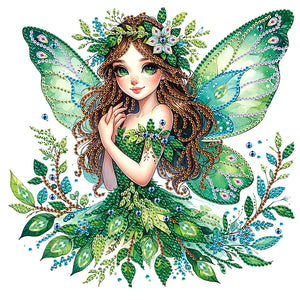 Elf Fairy 30*30CM Special Shaped Drill Diamond Painting Drill Diamond Painting