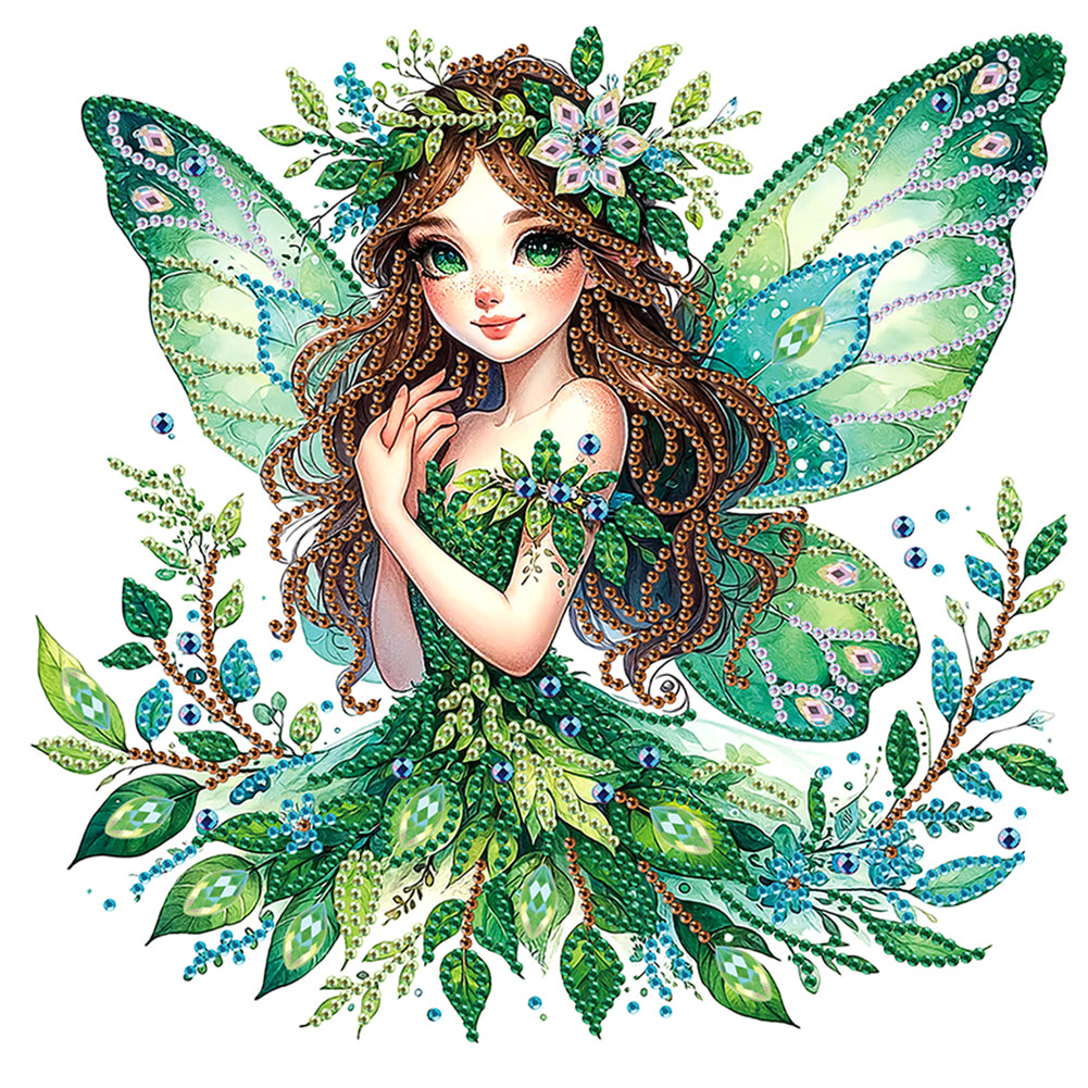 Elf Fairy 30*30CM Special Shaped Drill Diamond Painting Drill Diamond Painting