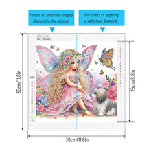 Load image into Gallery viewer, Elf Fairy 30*30CM Special Shaped Drill Diamond Painting Drill Diamond Painting
