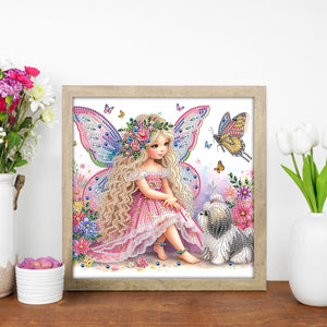 Elf Fairy 30*30CM Special Shaped Drill Diamond Painting Drill Diamond Painting