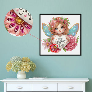 Elf Fairy 30*30CM Special Shaped Drill Diamond Painting Drill Diamond Painting