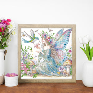 Elf Fairy 30*30CM Special Shaped Drill Diamond Painting Drill Diamond Painting