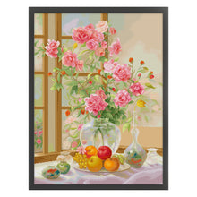 Load image into Gallery viewer, Spring Brand - Morning Flower Walk - 60*77CM 14CT 2 Stamped Cross Stitch Egyptian cotton
