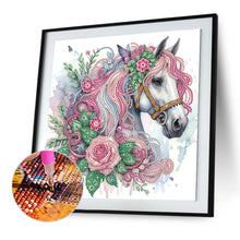 Load image into Gallery viewer, Horse 30*30CM Special Shaped Drill Diamond Painting Drill Diamond Painting
