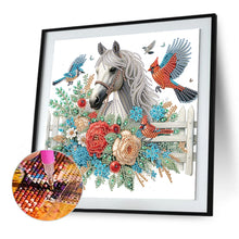 Load image into Gallery viewer, Horse 30*30CM Special Shaped Drill Diamond Painting Drill Diamond Painting
