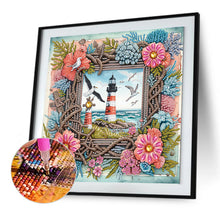 Load image into Gallery viewer, Frame Lighthouse 30*30CM Special Shaped Drill Diamond Painting Drill Diamond Painting
