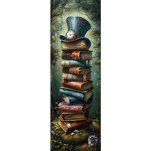 Load image into Gallery viewer, Book Mountain Hat 30*90CM(Canvas) Full Round Drill Diamond Painting
