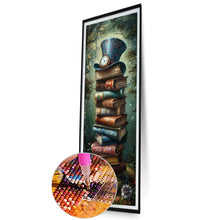 Load image into Gallery viewer, Book Mountain Hat 30*90CM(Canvas) Full Round Drill Diamond Painting
