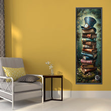 Load image into Gallery viewer, Book Mountain Hat 30*90CM(Canvas) Full Round Drill Diamond Painting
