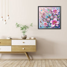 Load image into Gallery viewer, Lily Butterfly 40*40CM Full AB Round Drill Diamond Painting Drill Diamond Painting
