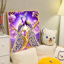 Load image into Gallery viewer, Peacock 40*40CM Full Round Drill Diamond Painting Drill Diamond Painting
