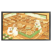 Load image into Gallery viewer, Huancan - Cartoon Bear - 70*42CM 11CT 3 Stamped Cross Stitch
