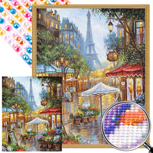 Load image into Gallery viewer, Paris Street Scene 40*50CM Full AB Round Drill Diamond Painting Drill Diamond Painting
