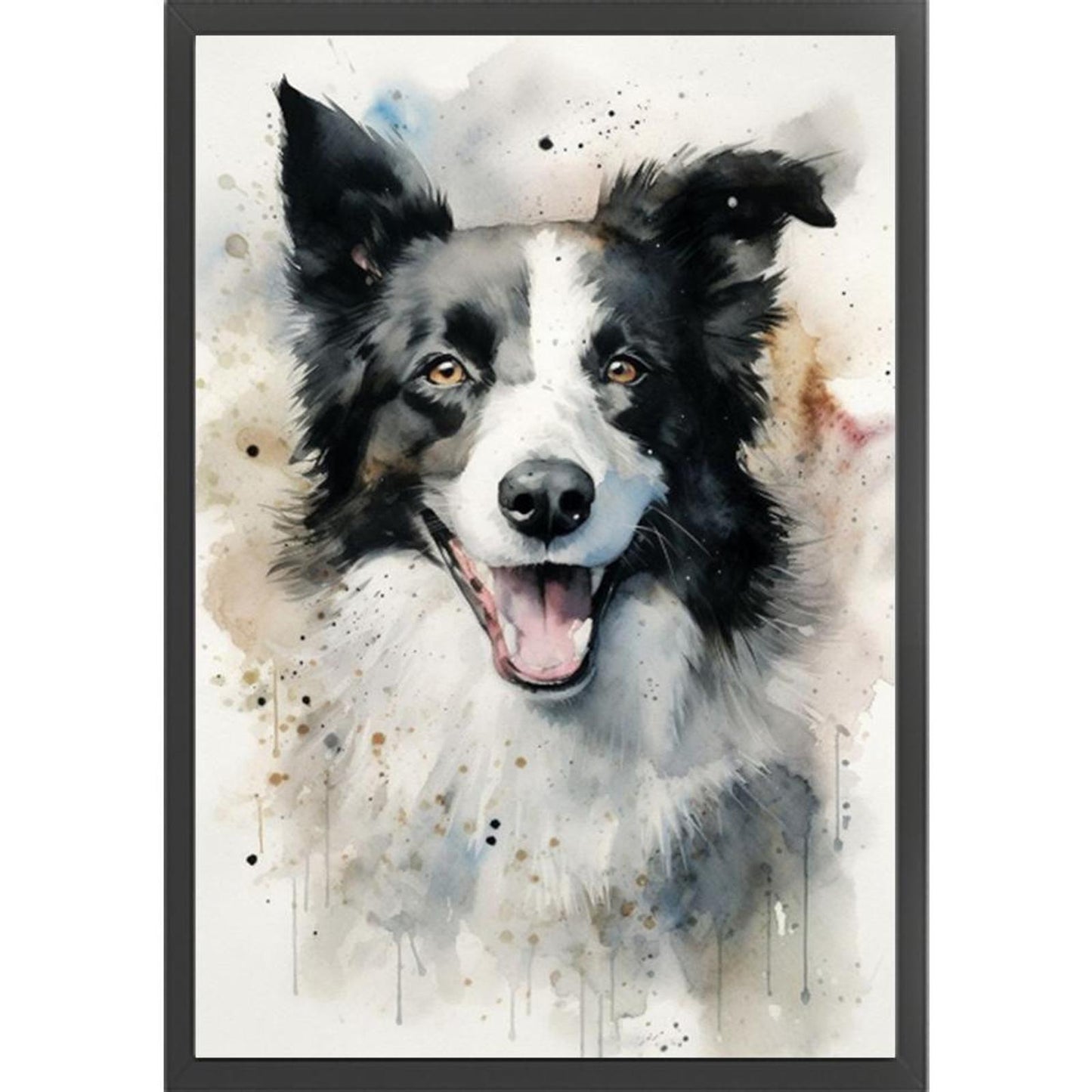 Border Collie - Full 11CT Counted Cross Stitch 40x60CM - Yishu