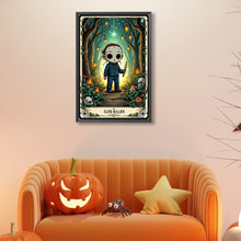 Load image into Gallery viewer, Halloween Horror Tarot 40*60CM Full Round Drill Diamond Painting Drill Diamond Painting
