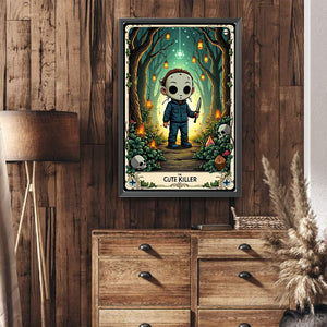 Halloween Horror Tarot 40*60CM Full Round Drill Diamond Painting Drill Diamond Painting