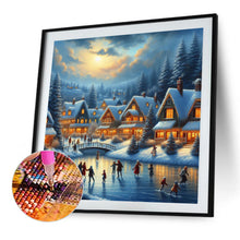 Load image into Gallery viewer, Winter Snow Scene 40*40CM Full Square Drill Diamond Painting Drill Diamond Painting
