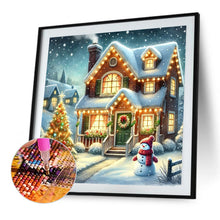 Load image into Gallery viewer, Winter Snow Scene 40*40CM Full Square Drill Diamond Painting Drill Diamond Painting
